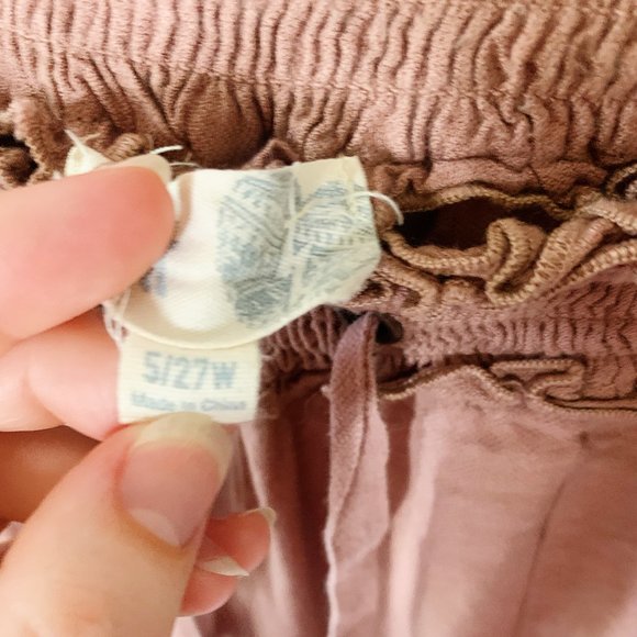 Jolt Trousers Size 5/27 in Rusted Pink - Picture 8 of 9